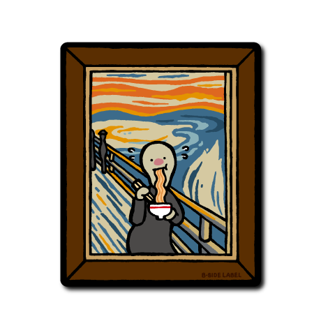 (ごちそう企画)真顔絵画叫び激辛ラーメン