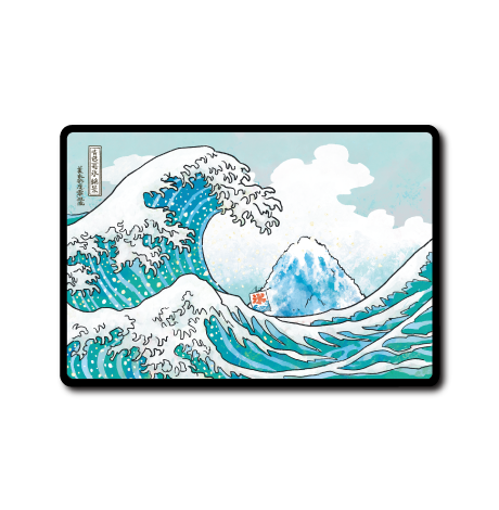(夏企画)浮世絵かき氷(青)