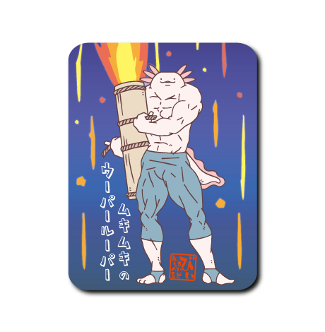 (夏企画)ムキムキウパ花火師(背景あり)