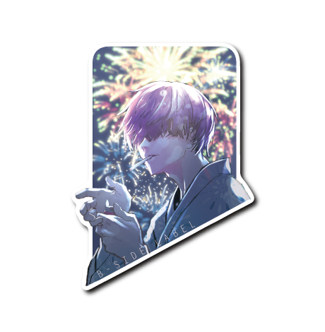 (夏企画)タバコ男子花火