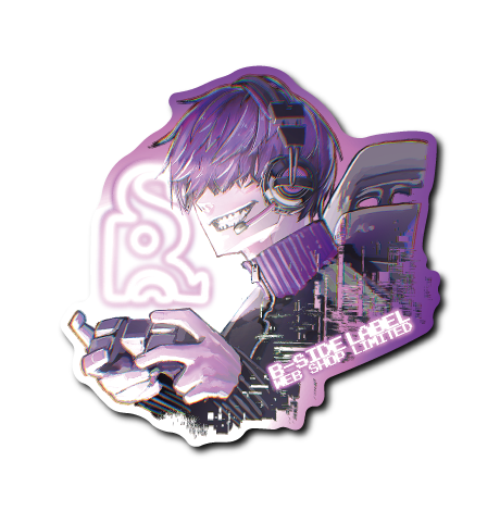 WEBSHOP限定ゲーマー男子(紫フチ)