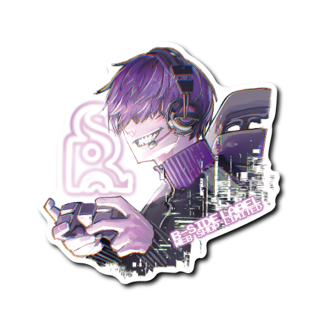 WEBSHOP限定ゲーマー男子(白フチ)