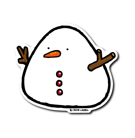 (冬企画)雪だるまおにぎり