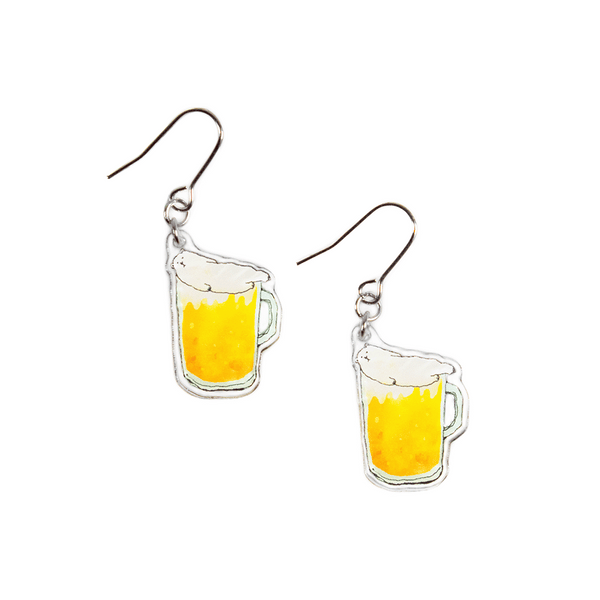 しろくまビール/ピアス2個セット