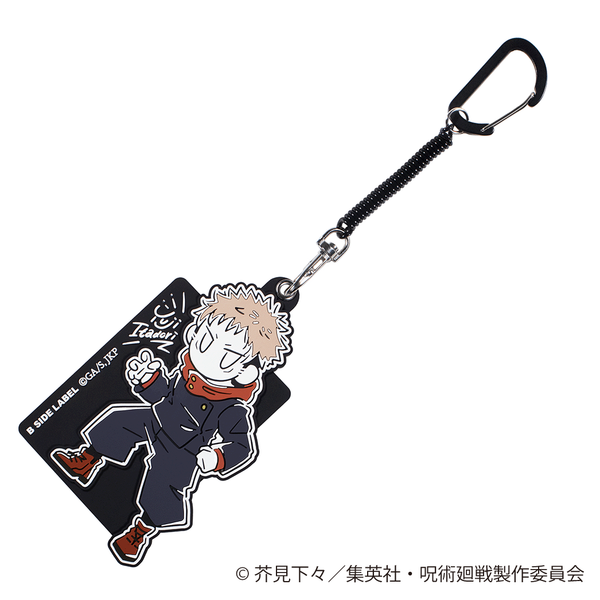 (呪術廻戦)デフォ 虎杖 悠仁/パスケース