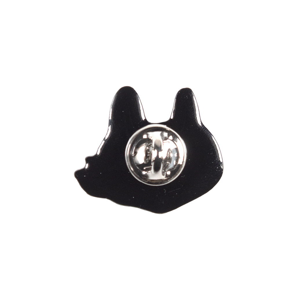 鋭目黒猫/ピンバッジ