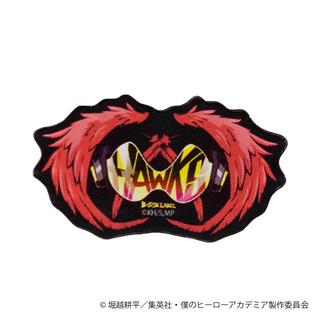 (ヒロアカ)ホークスロゴ/ピンバッジ