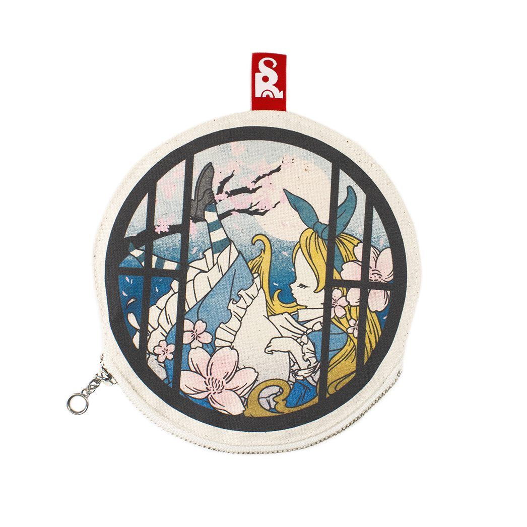 (和企画)アリス丸窓/ファスナーポーチ