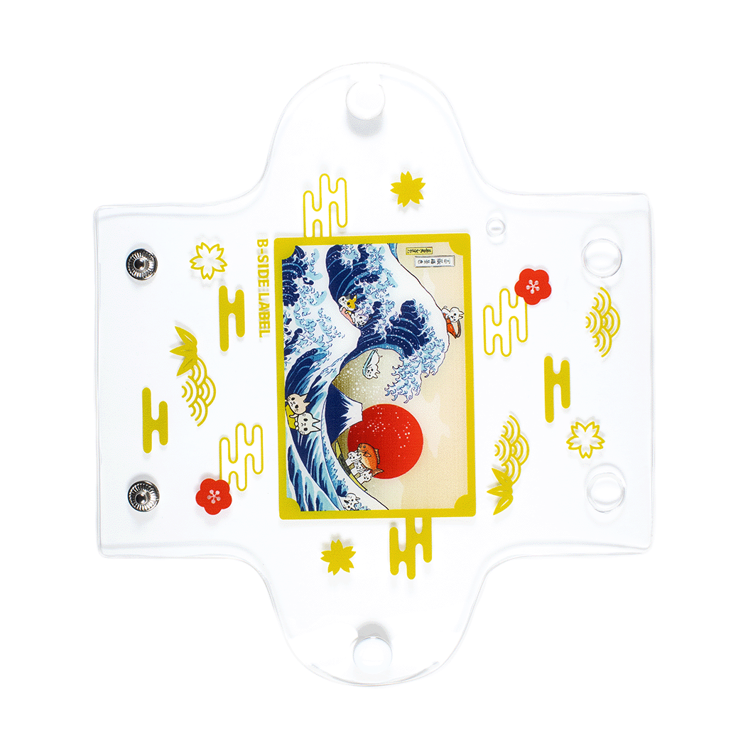 ネコ冨嶽三十六景/PVCケース