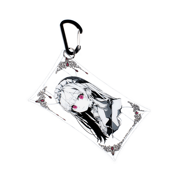 モノクロ赤目女子/PVCケース