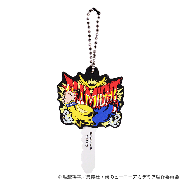 ヒロアカ)オールマイト/ラバーキーケース – B-SIDE LABEL