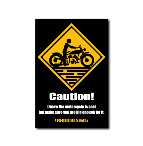 Caution!(バイク止)