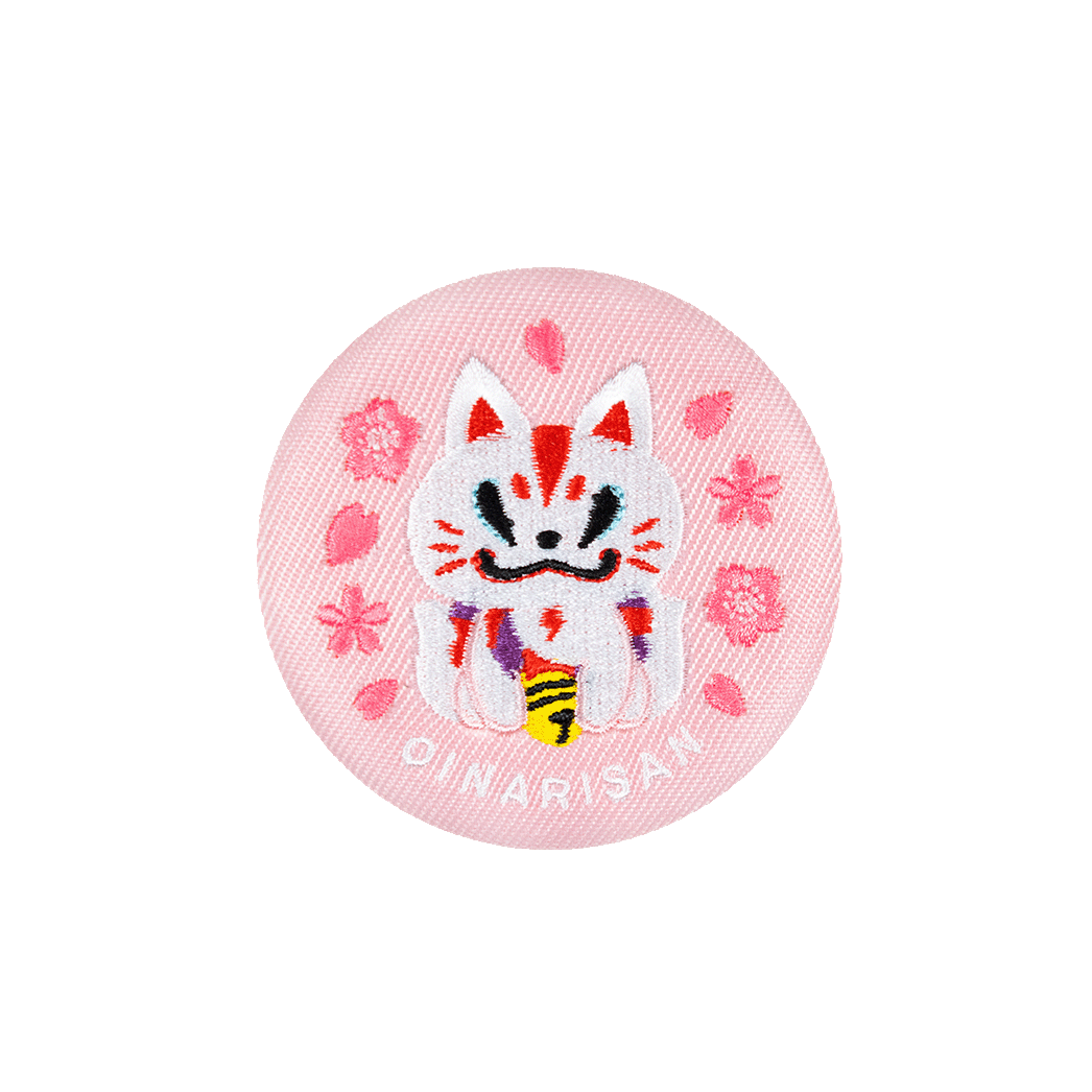 おいなりさん刺繍バッジコレクション第2弾