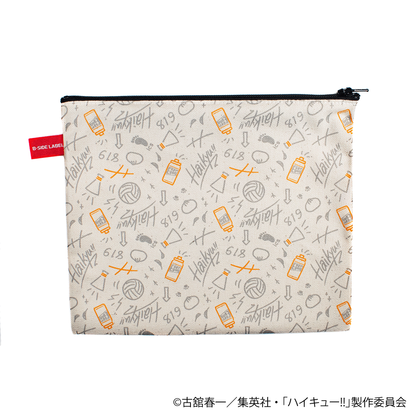 (ハイキュー！！)デフォ烏野集合/スクエアポーチ