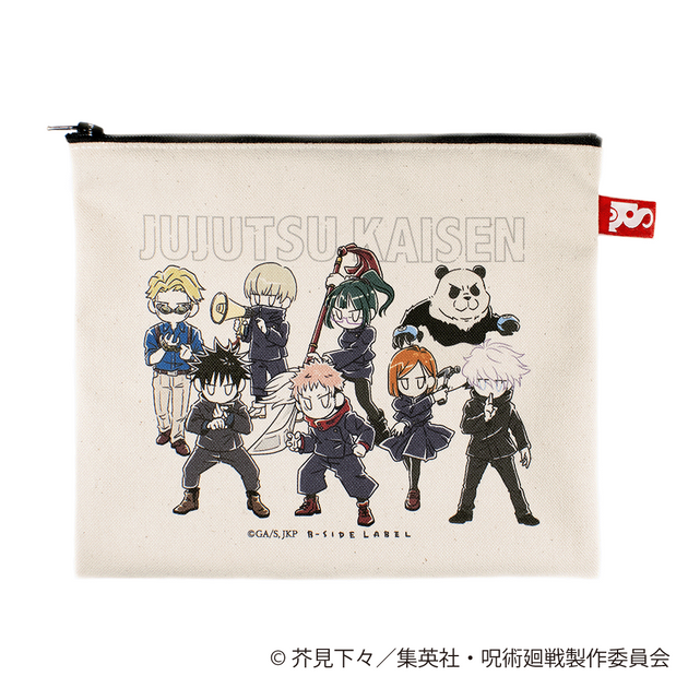呪術廻戦)デフォ集合/スクエアポーチ – B-SIDE LABEL