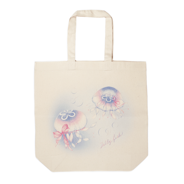 (Jellyfish Aquarium)海月リボン/トートバッグ