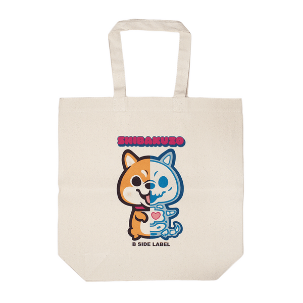 (ハーフスケルトン)シバくぞ/トートバッグ