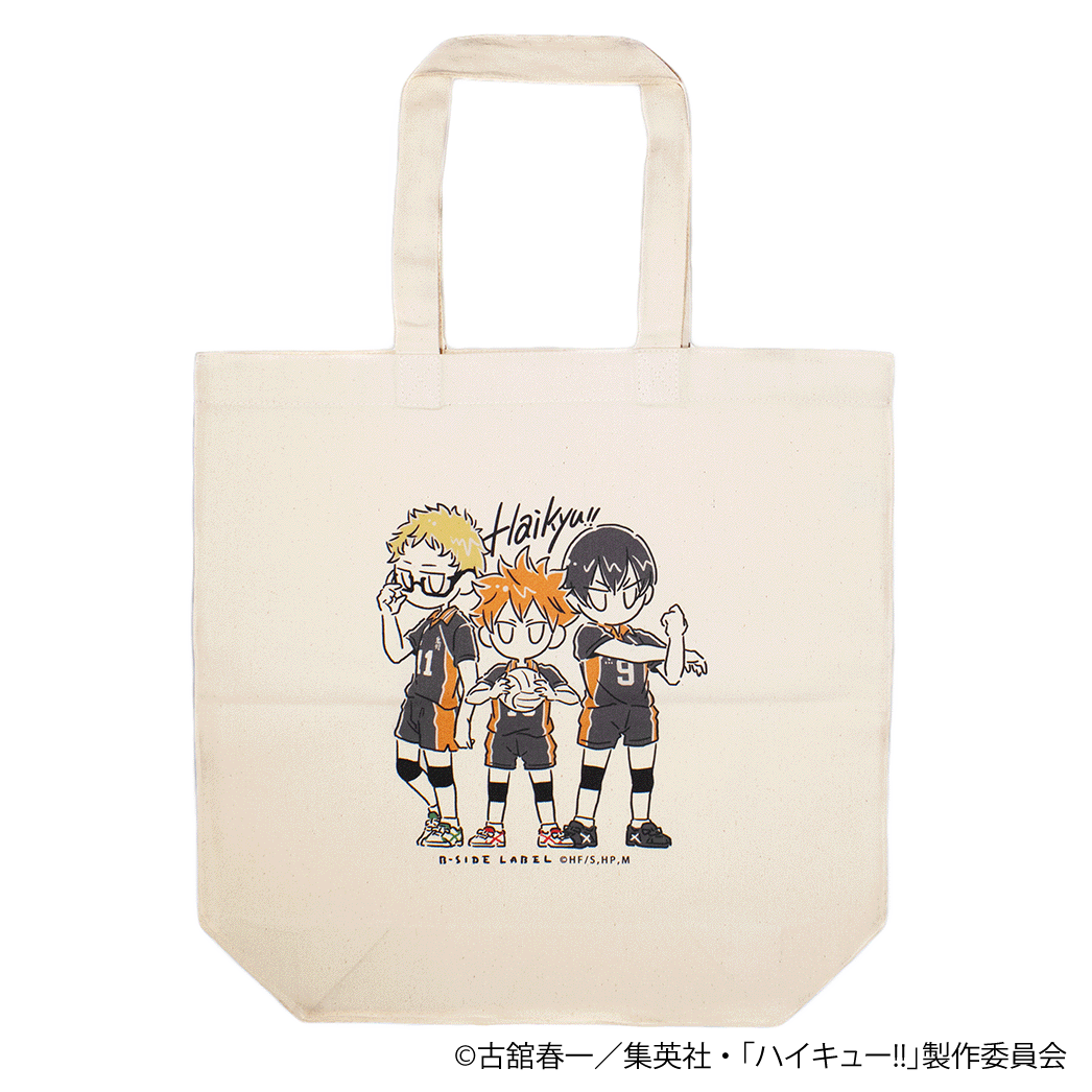 (ハイキュー！！)デフォ烏野集合/トートバッグ