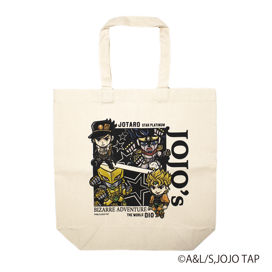 (ジョジョの奇妙な冒険)承太郎＆DIO/トートバッグ
