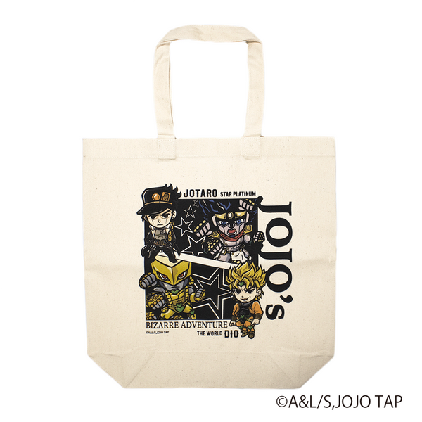 (ジョジョの奇妙な冒険)承太郎＆DIO/トートバッグ