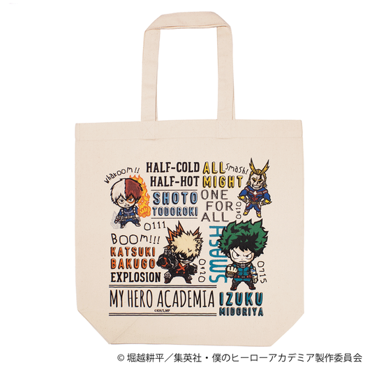 (ヒロアカ)ヒーロー集合/トートバッグ