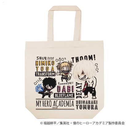 (ヒロアカ)敵＜ヴィラン＞集合/トートバッグ