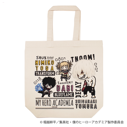 (ヒロアカ)敵＜ヴィラン＞集合/トートバッグ