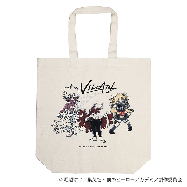 (ヒロアカ)デフォルメ敵＜ヴィラン＞集合/トートバッグ