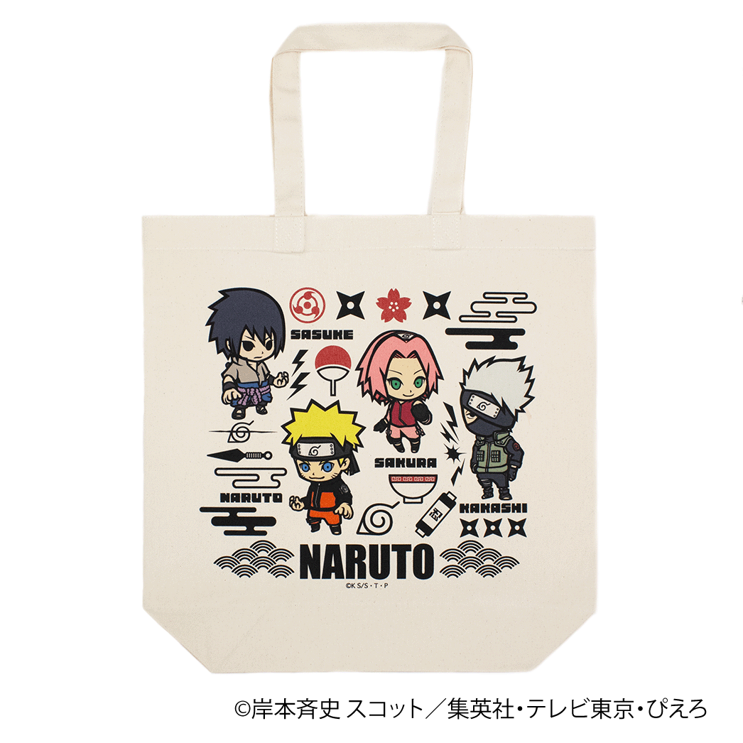 (NARUTO)ナルト・サクラ・サスケ・カカシ/トートバッグ