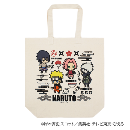 (NARUTO)ナルト・サクラ・サスケ・カカシ/トートバッグ