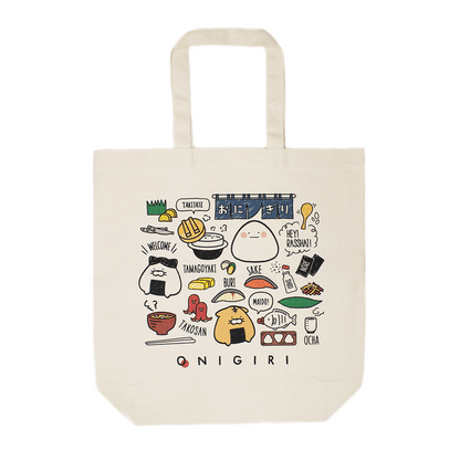 おにぎり屋さん(ねこにぎり)/トートバッグ