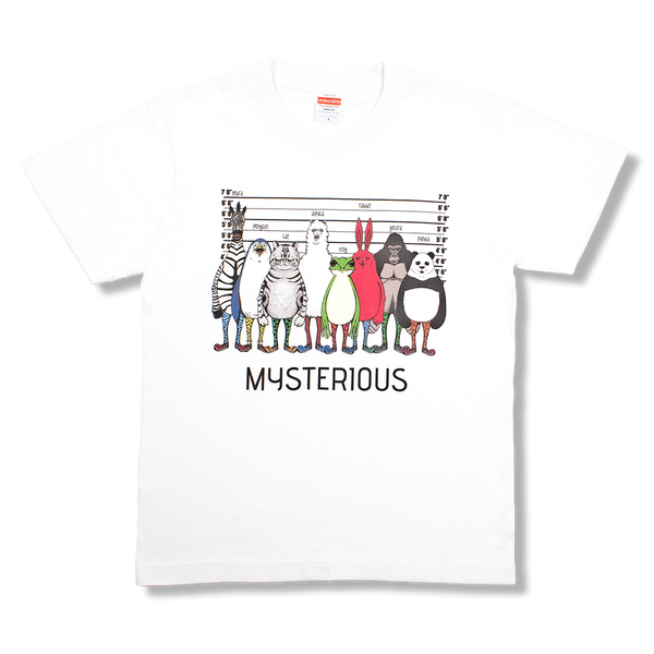 ミステリアス集合(白)/Tシャツ