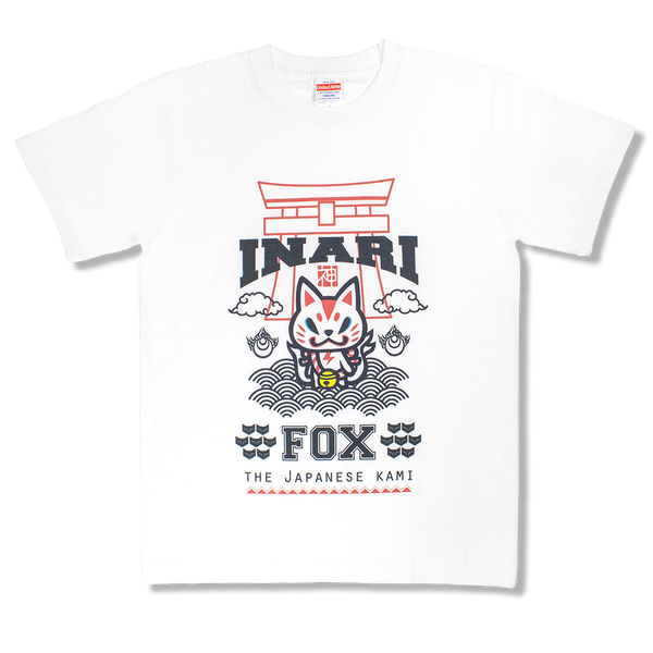 おいなり(白)/Tシャツ