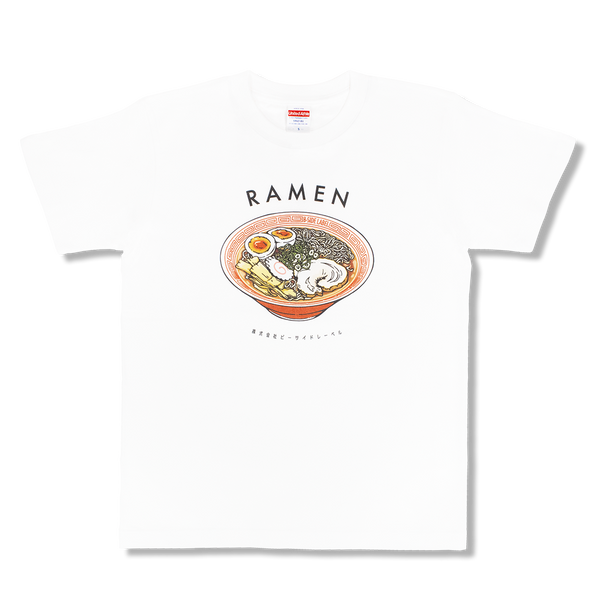 ラーメン(白)/Tシャツ