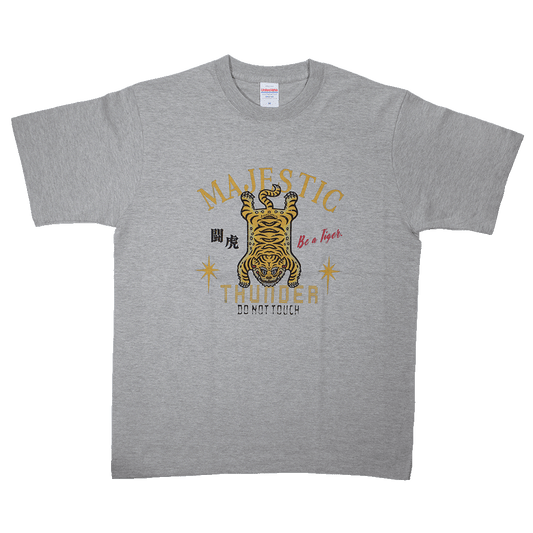 Tiger(グレー)/Tシャツ