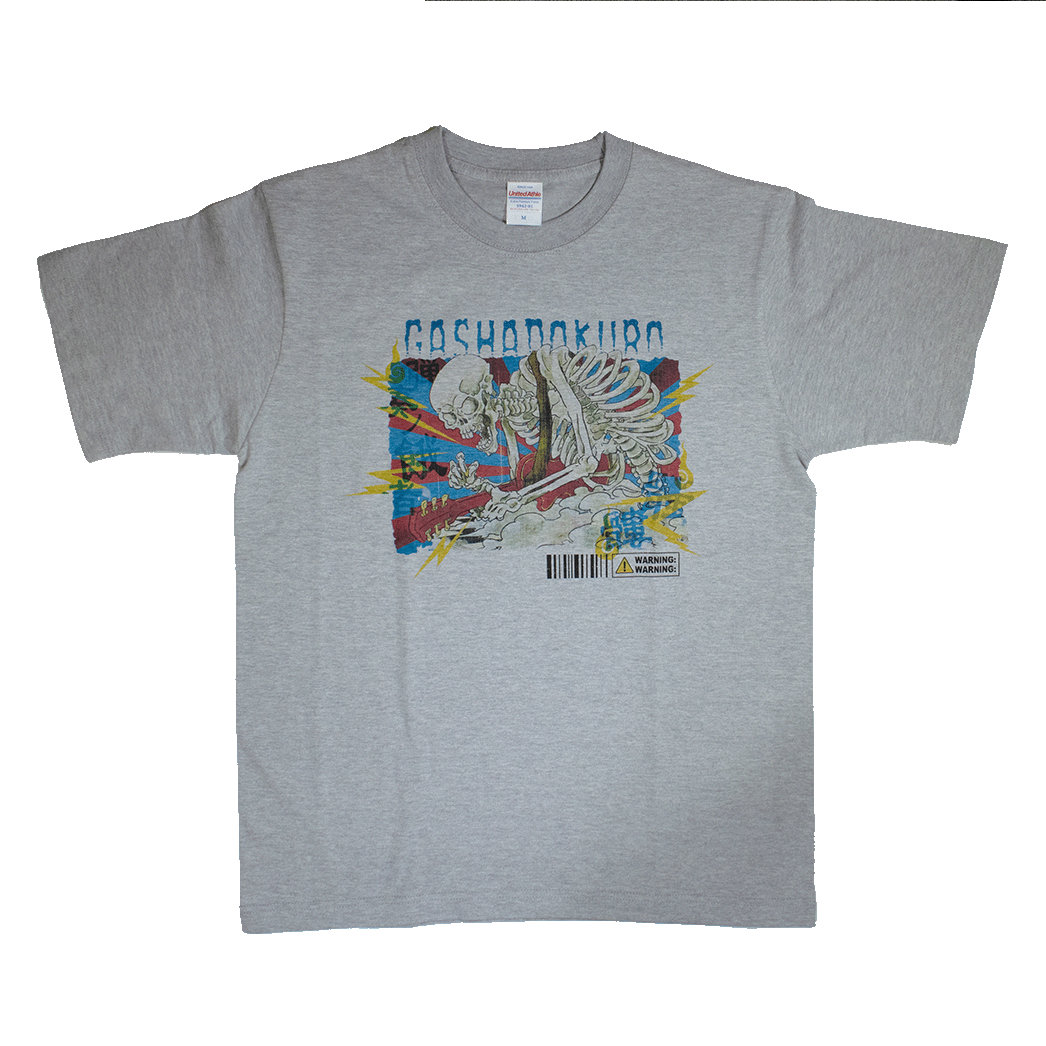 餓者髑髏(グレー)/Tシャツ