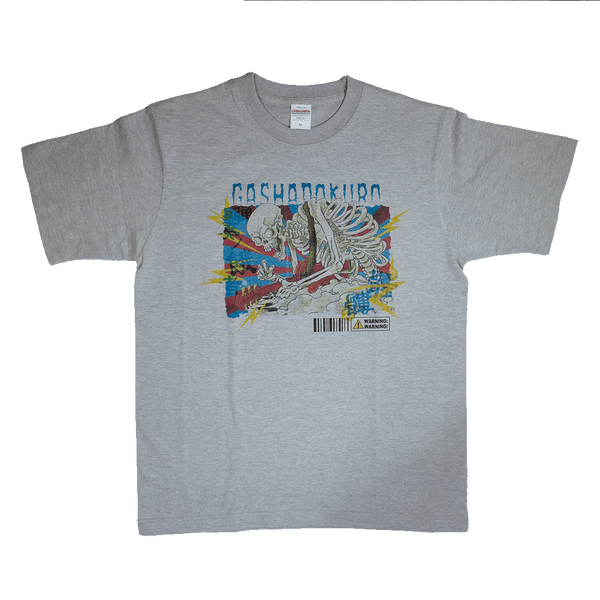 餓者髑髏(グレー)/Tシャツ