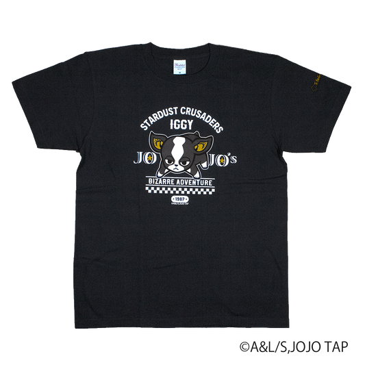 (ジョジョの奇妙な冒険)イギー(黒)/Tシャツ