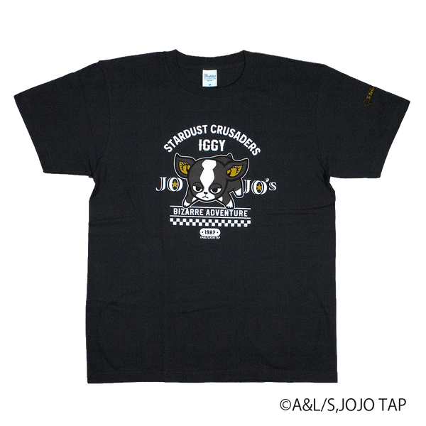 (ジョジョの奇妙な冒険)イギー(黒)/Tシャツ