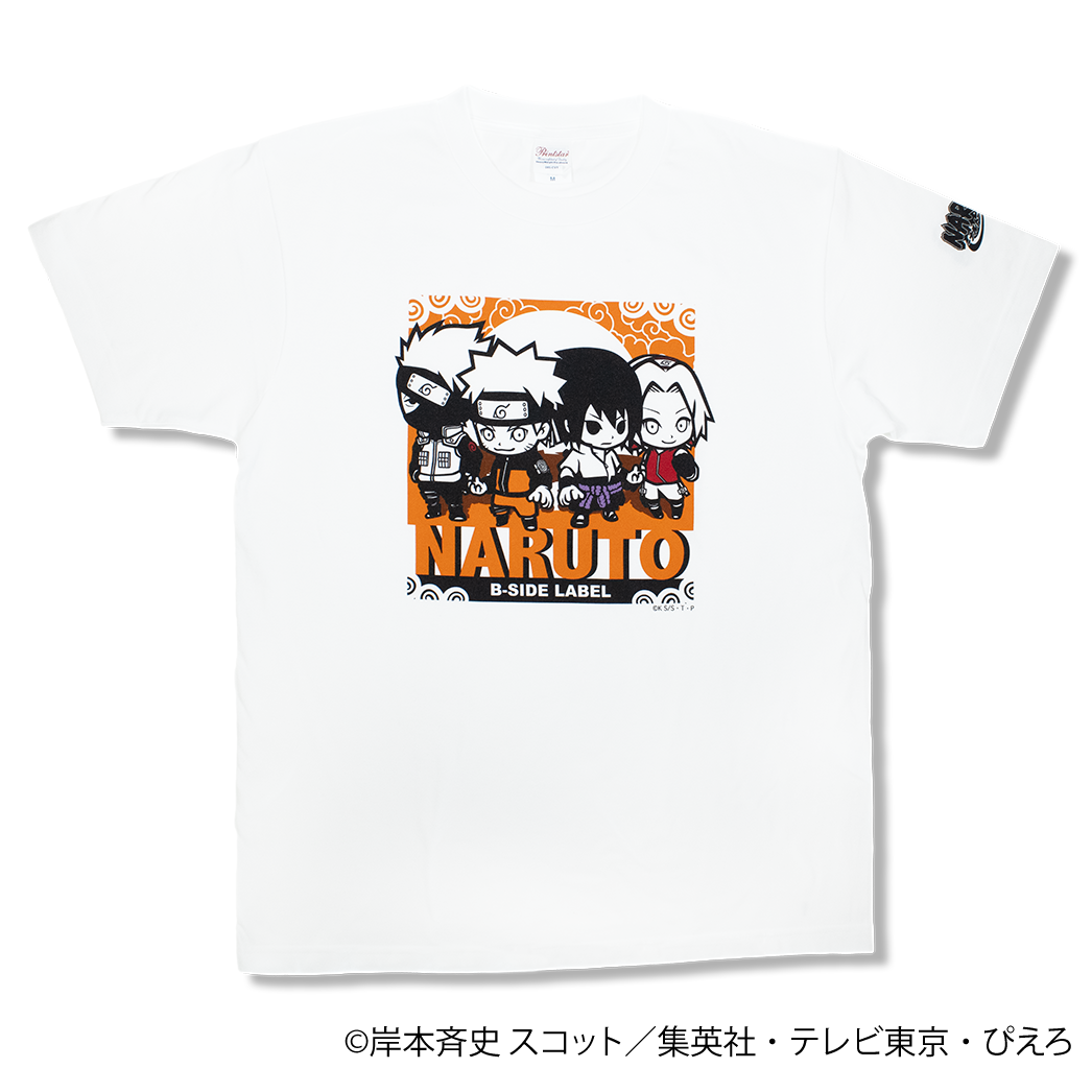 (NARUTO)ナルト・サクラ・サスケ・カカシ(白)/Tシャツ