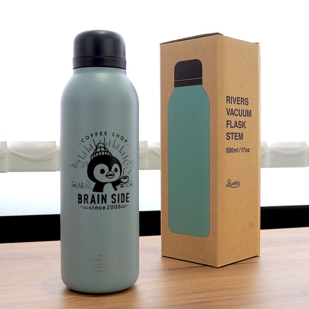 ペンギンカフェ/水筒(カデットブルー)