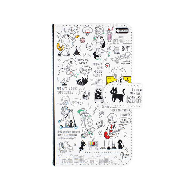 プロミカ/マルチタイプ手帳型ケース