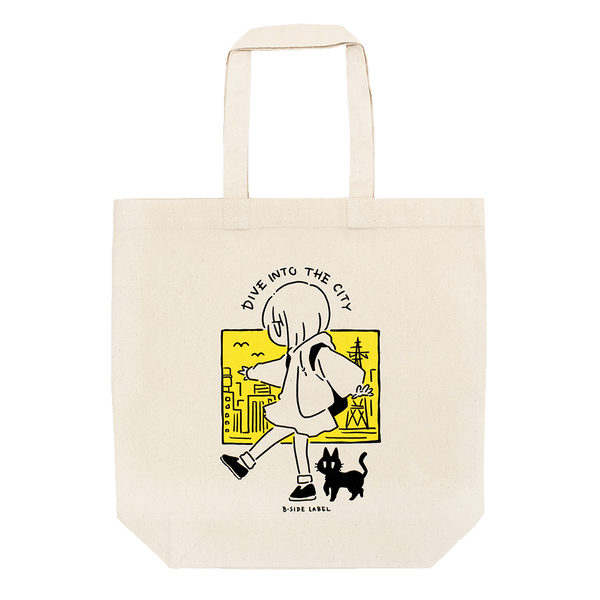 デフォDive into the city/トートバッグ