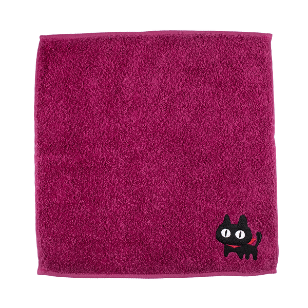 鋭目ねこ/今治刺繍タオル