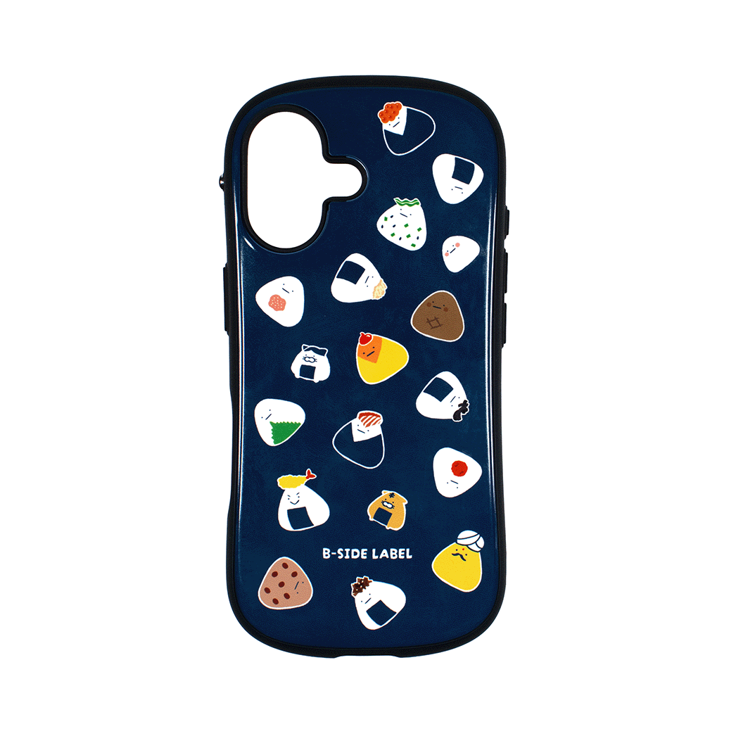 B-SIDE LABEL×iFace First Class MagSynq スマホケース まがおおにぎり/iPhone 17対応ケース