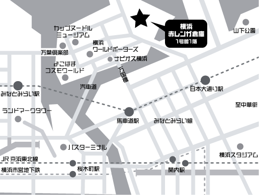 Yokohama 周辺マップ