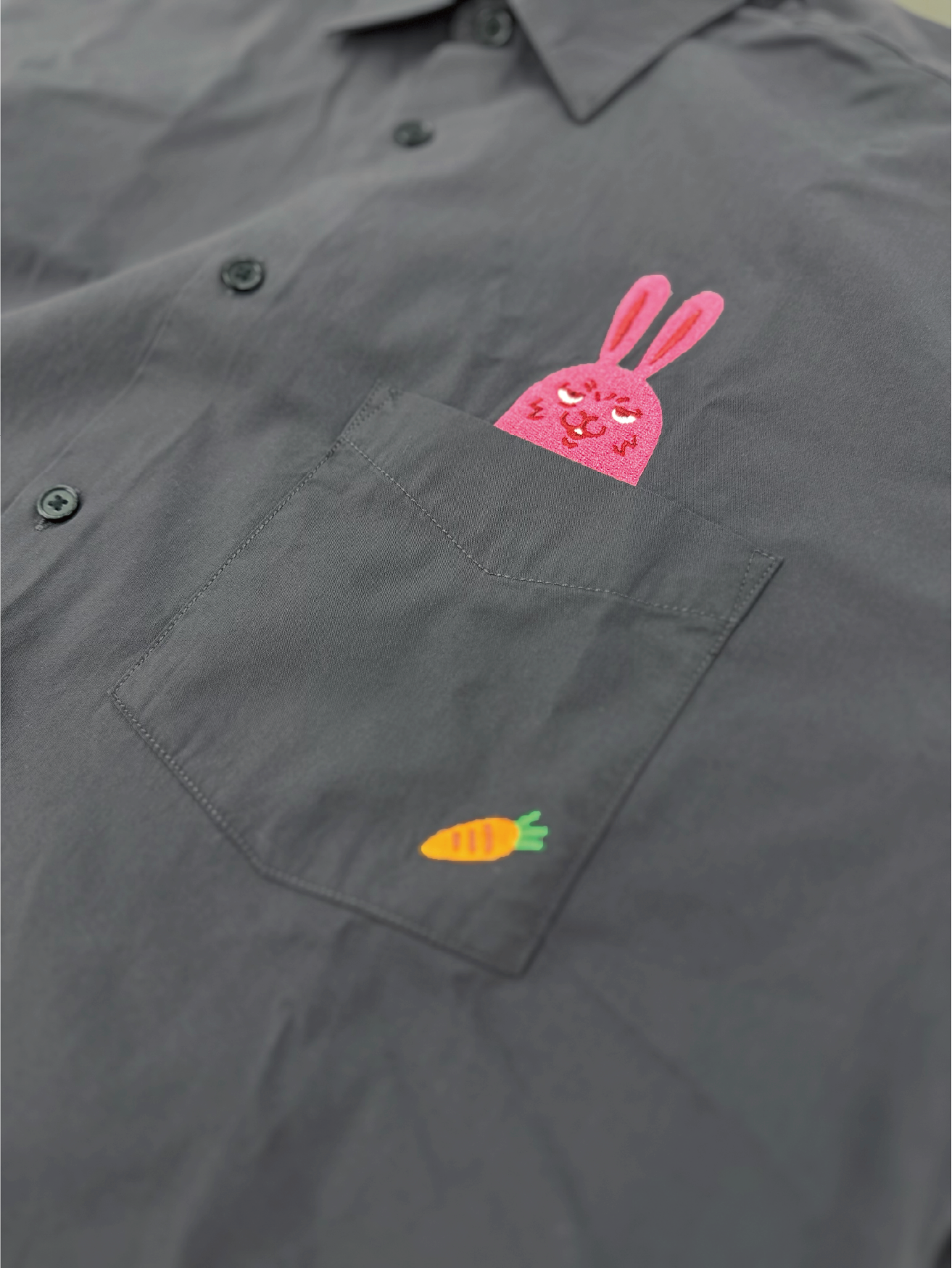 ミステリアス/刺繍シャツ