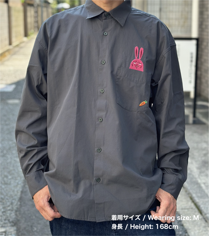 ミステリアス/刺繍シャツ