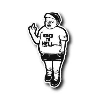 GO TO HELL(怒) – B-SIDE LABEL