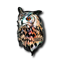 ミミズク頭(黒)